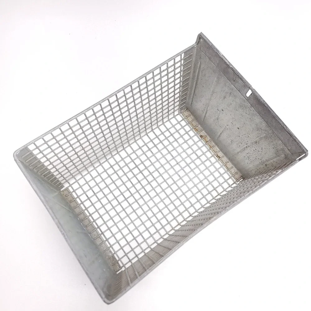 Vintage Industrial School Wire Locker Basket #68 PNW 11x15 Frank D Cohan Inc